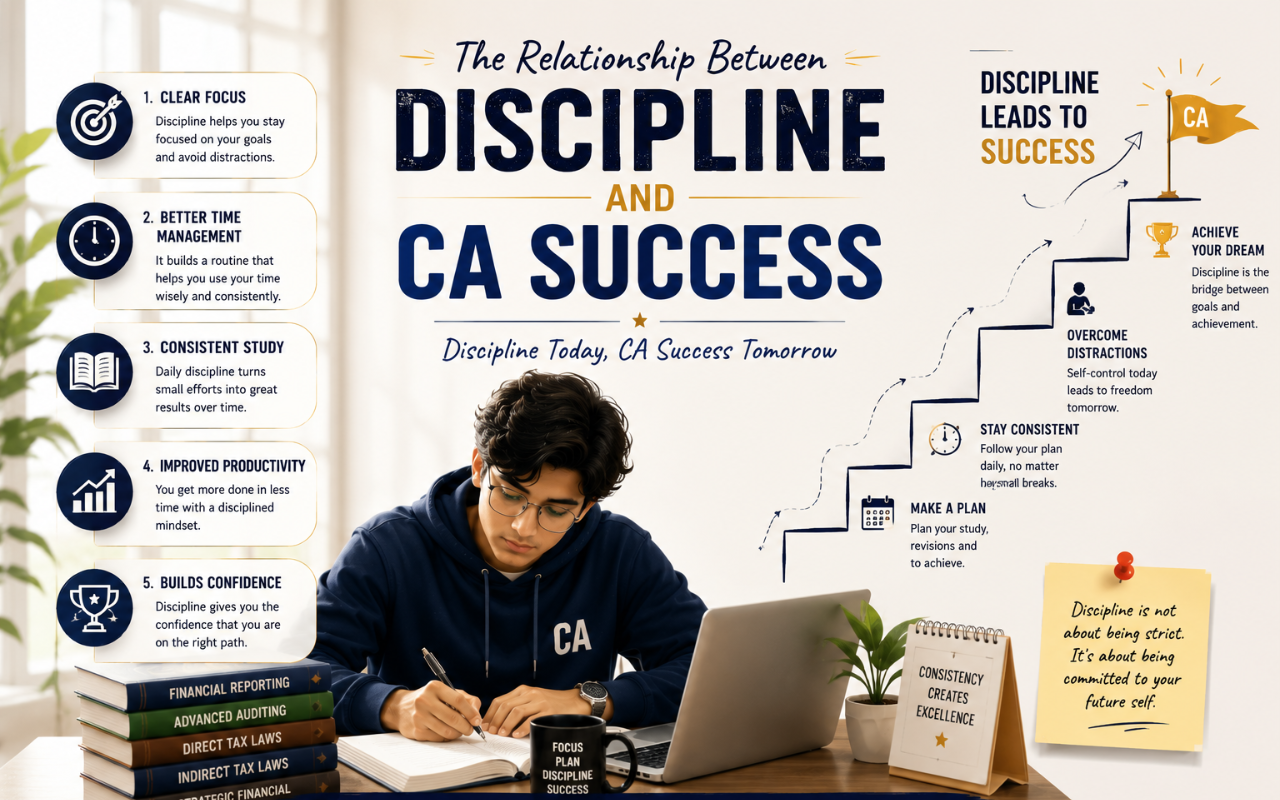 Relationship Between Discipline and CA Success Explained
